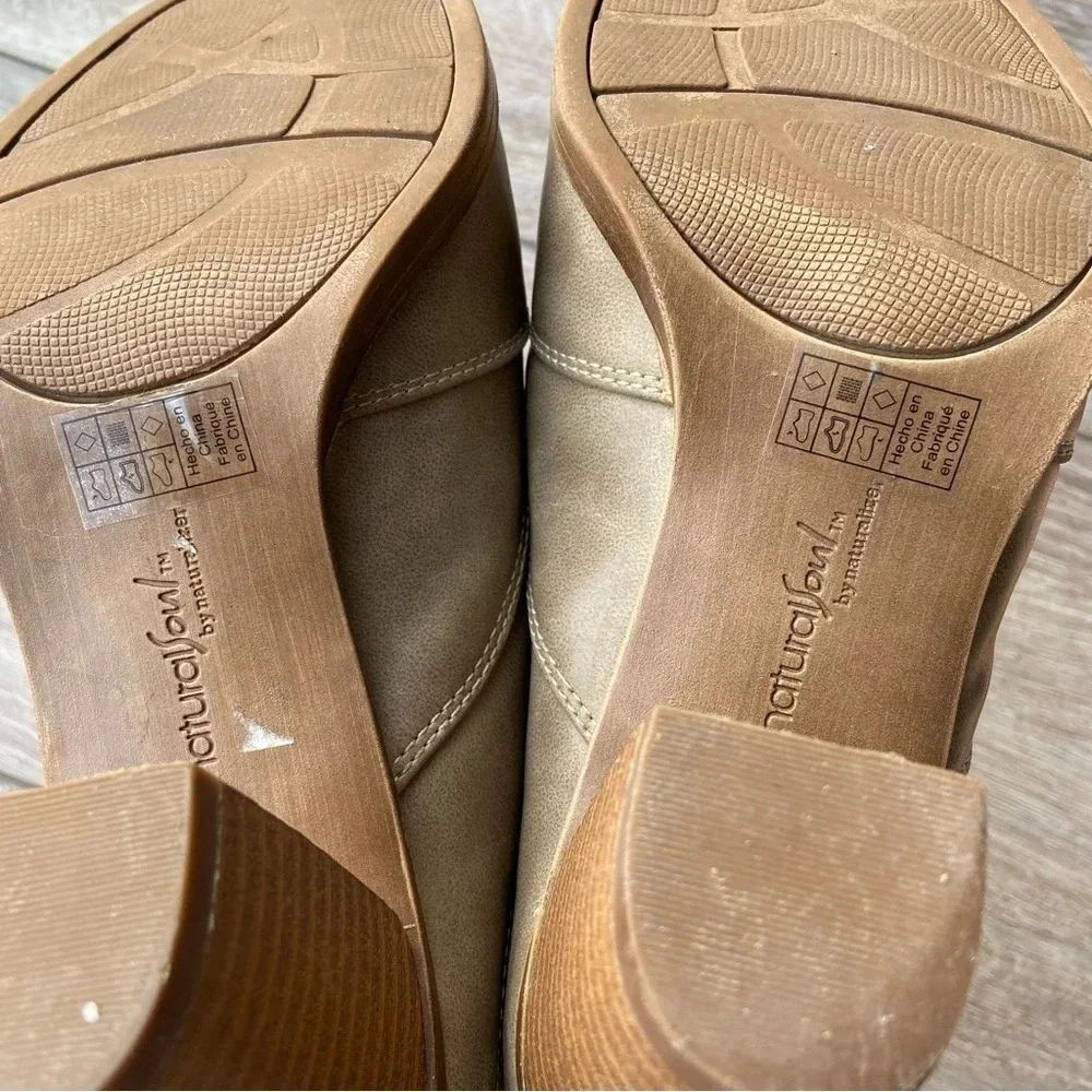 Natural Soul Cammie Slip On Wingtip  Mules Clogs - Picture 10 of 13